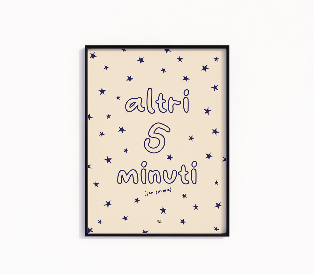 altri 5 minuti