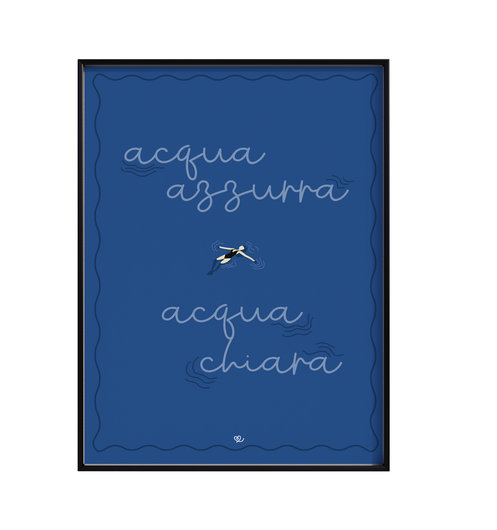 Acqua azzurra