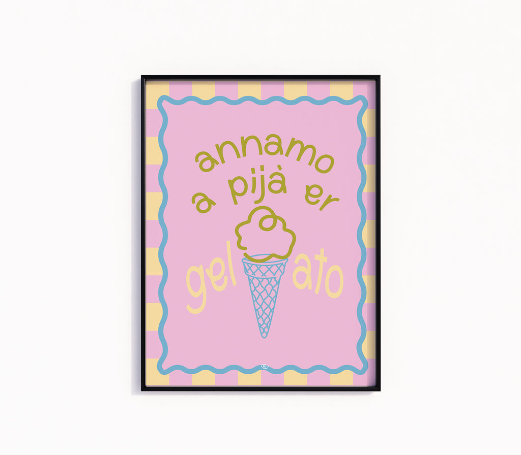 annamo a pijà er gelato