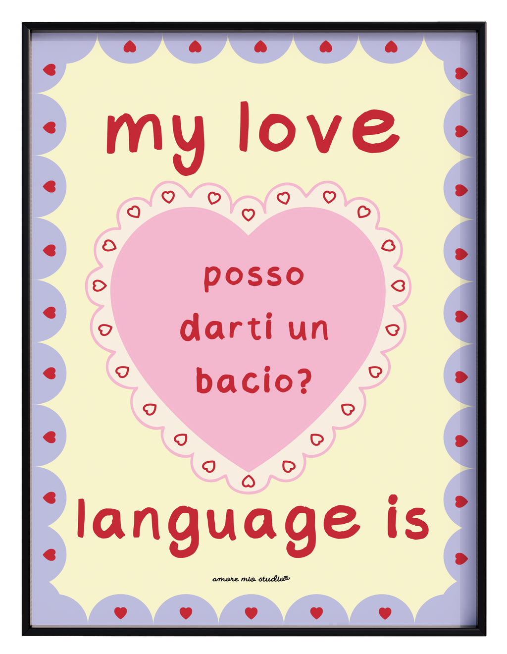 un bacio