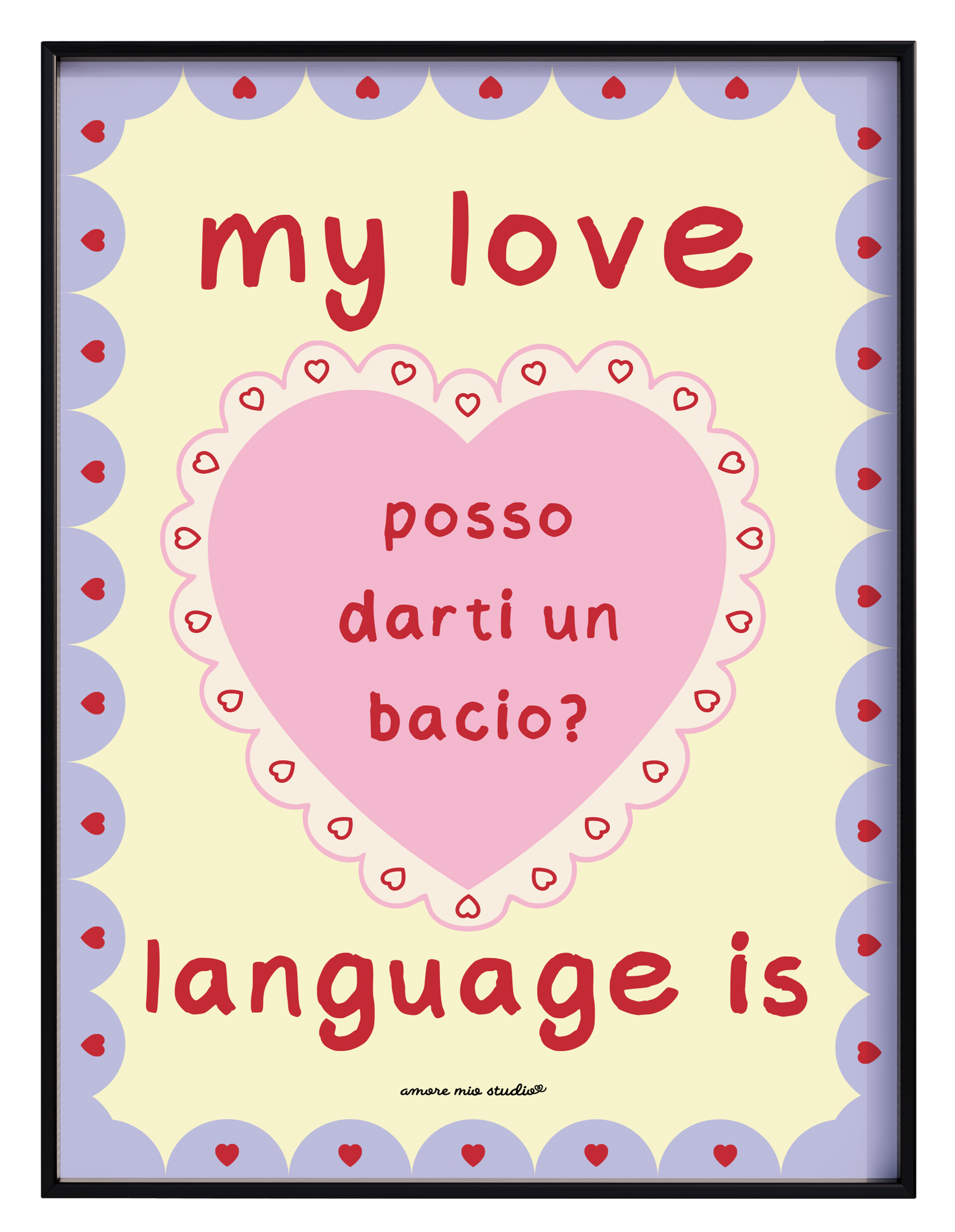 un bacio