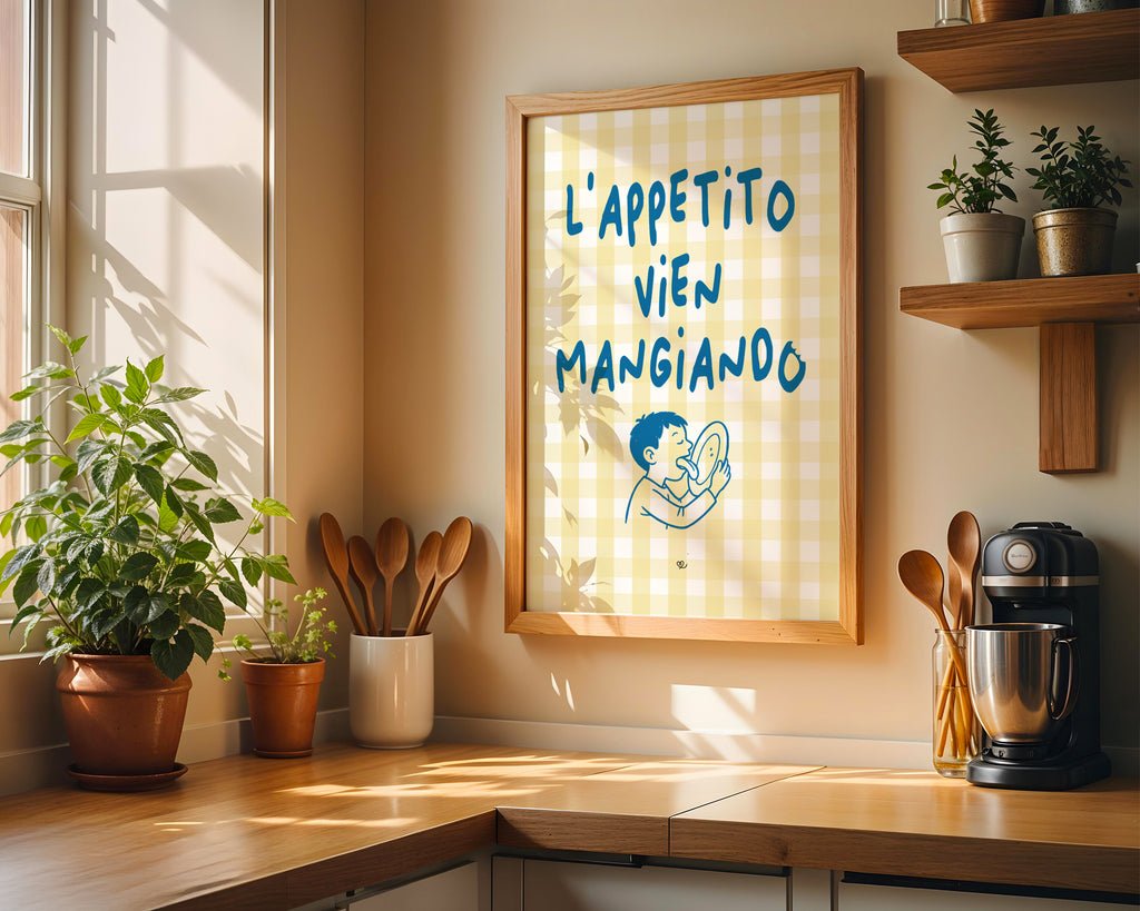 l'appetito vien mangiando