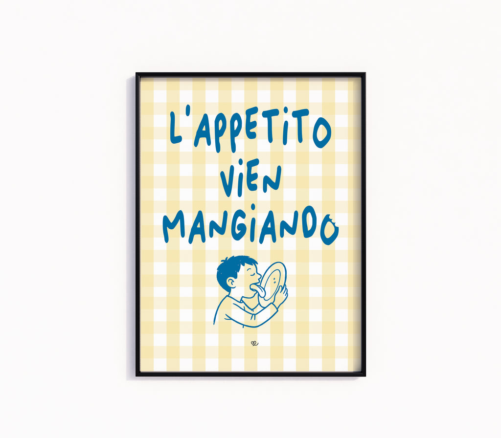 l'appetito vien mangiando