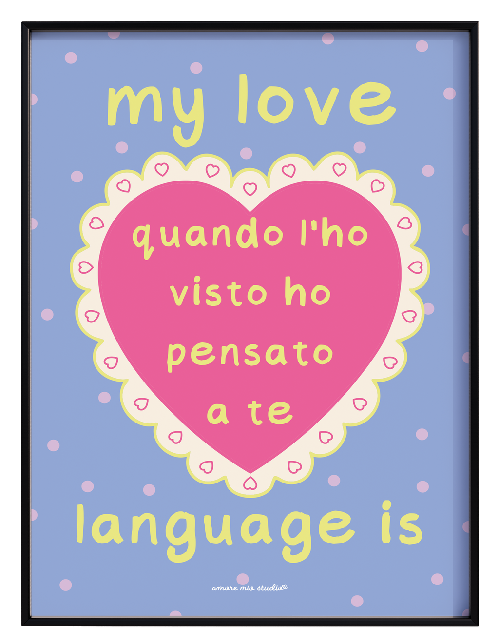 ho pensato a te