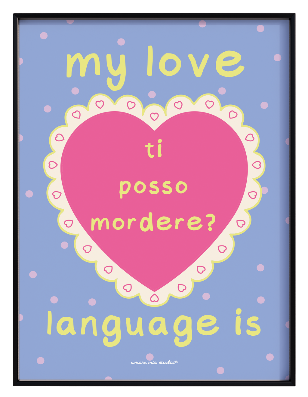 ti posso mordere