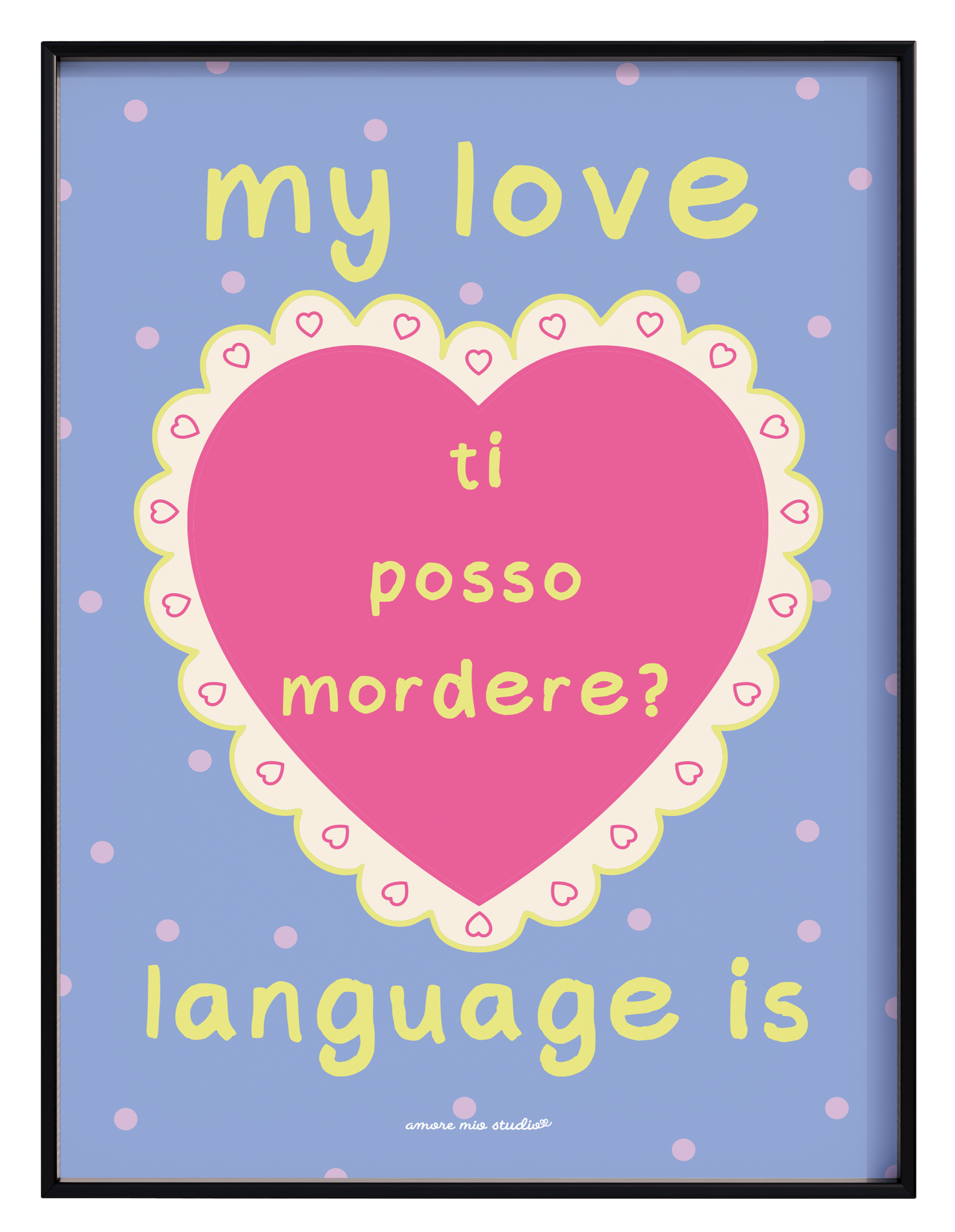 ti posso mordere