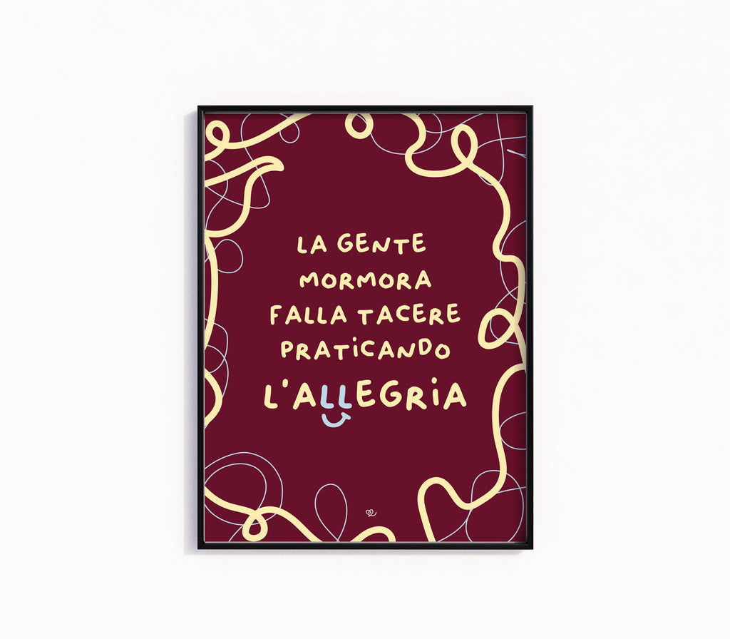 pratica l'allegria
