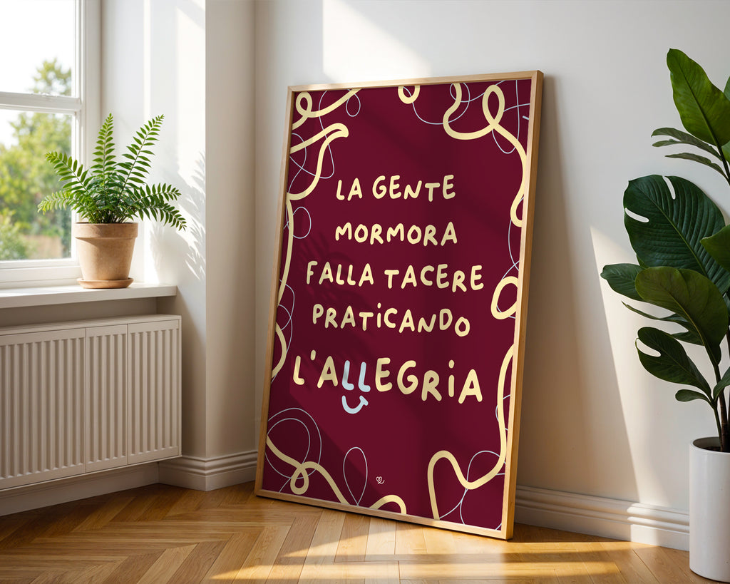 pratica l'allegria