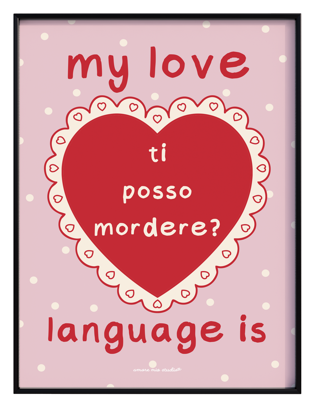 ti posso mordere