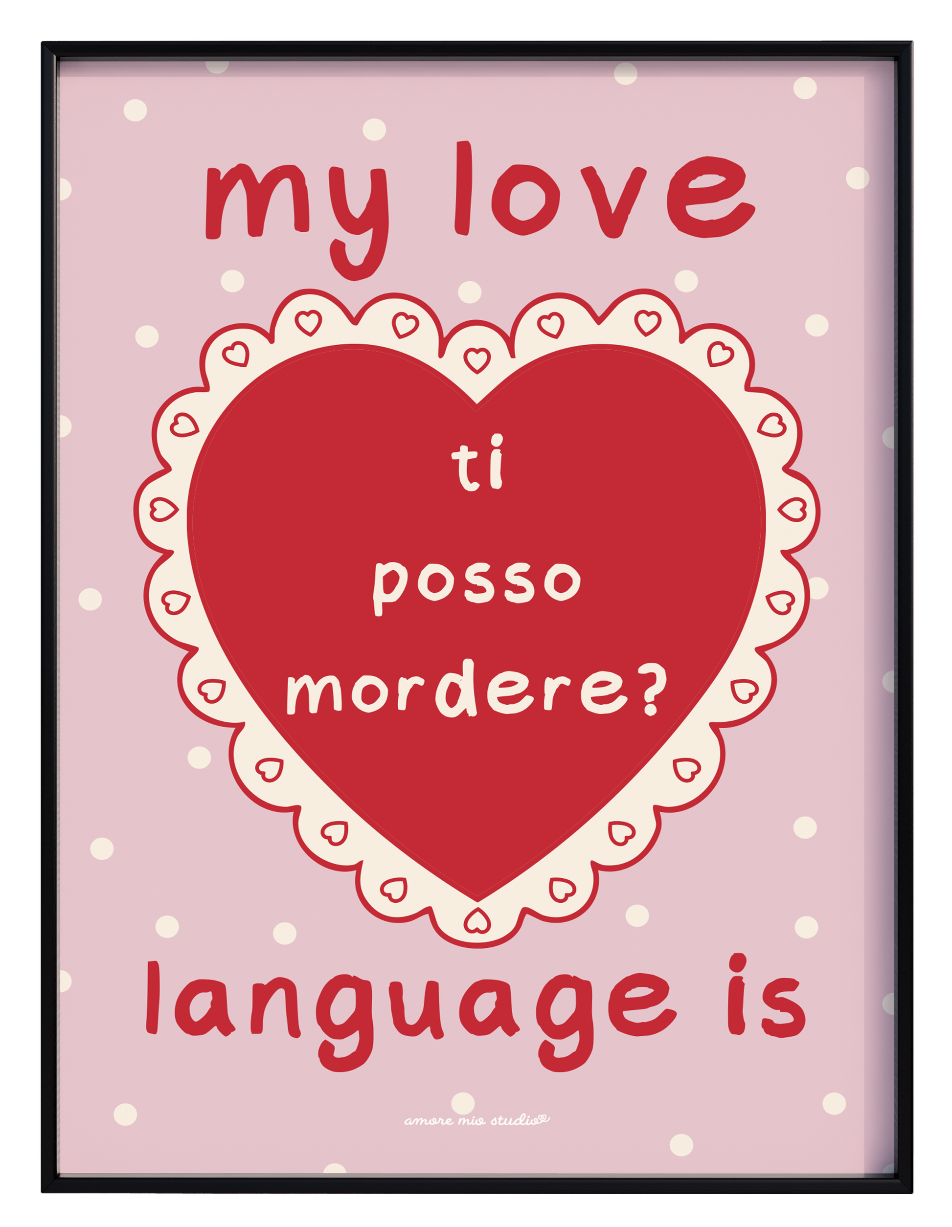 ti posso mordere