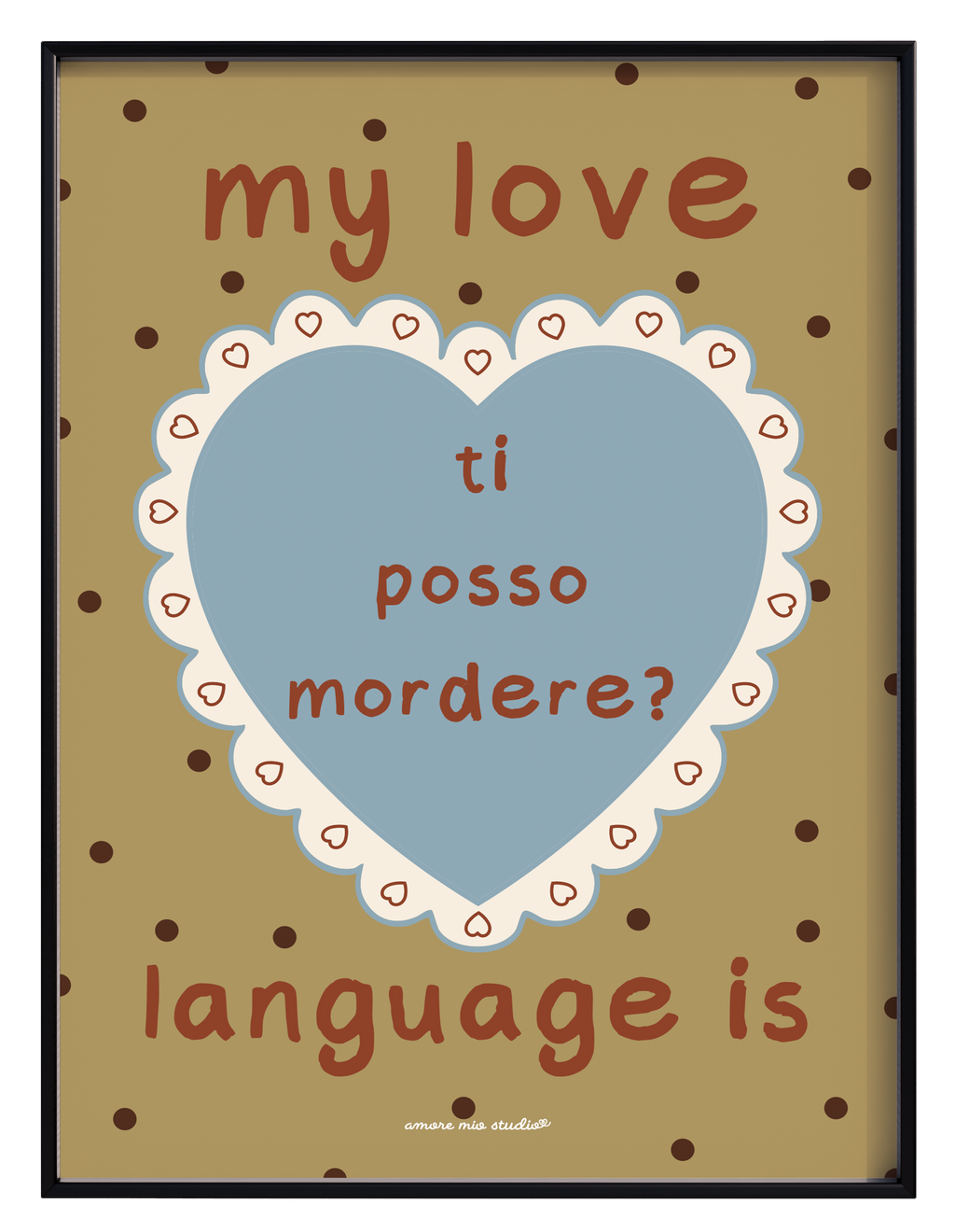 ti posso mordere