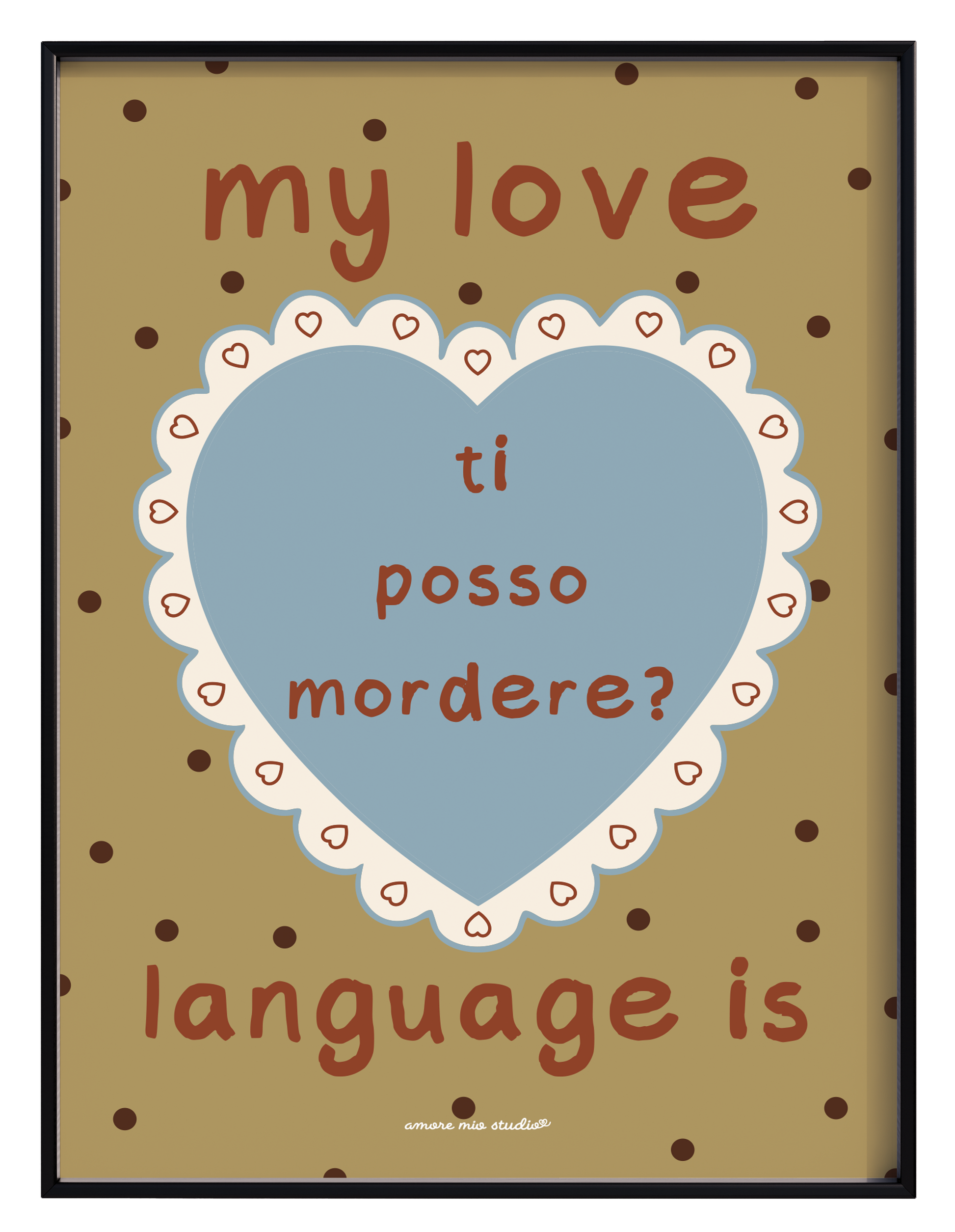 ti posso mordere